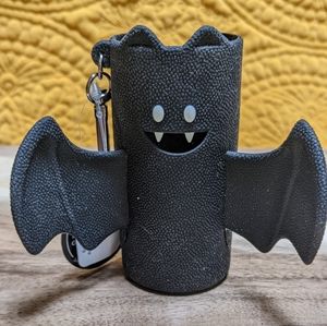 So Big! Halloween Limited Edition BBW spray holder black bat keychain NWT